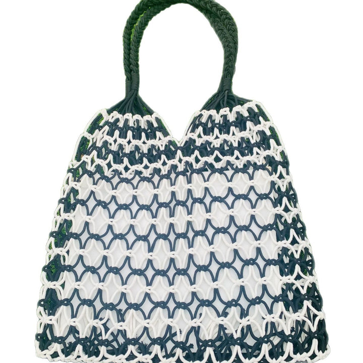 Handcrafted mesh tote bag made of tear-resistant material Stornfield