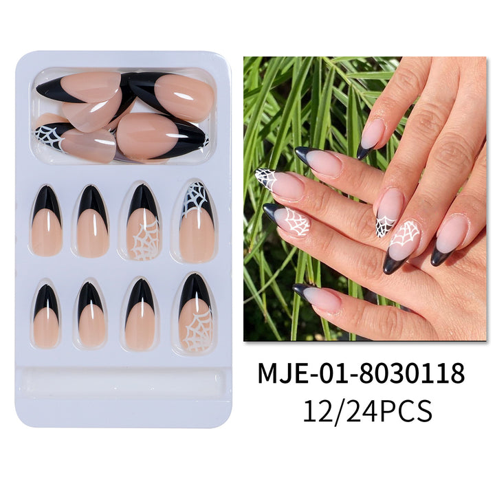 Artistic Abstract Press-On Nail Set Stornfield
