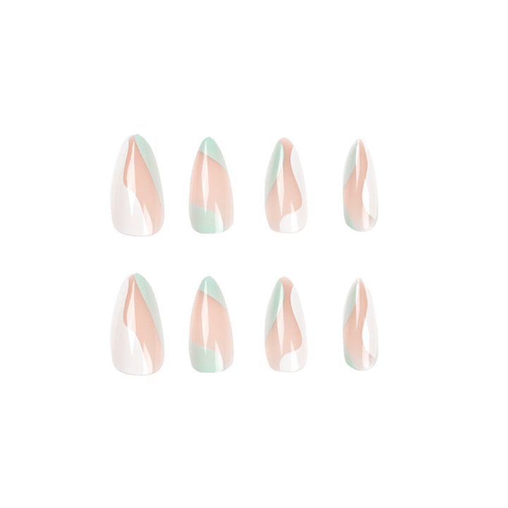 Artificial nail extensions with stylish design Stornfield
