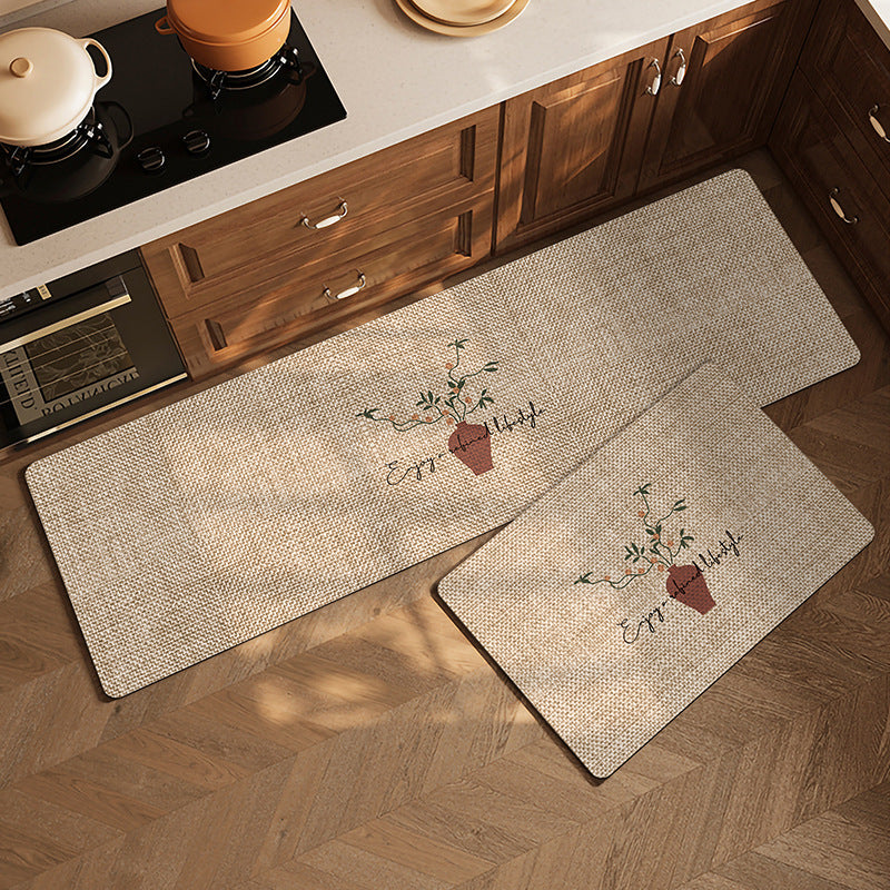 Absorbent Bathroom Mat for Indoor Floor Use