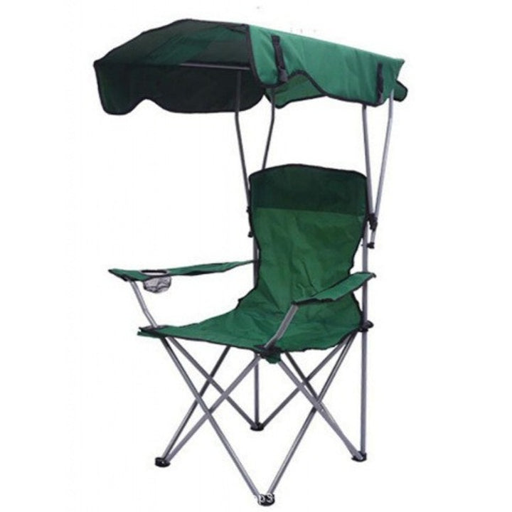 Folding chair with sun protection Stornfield