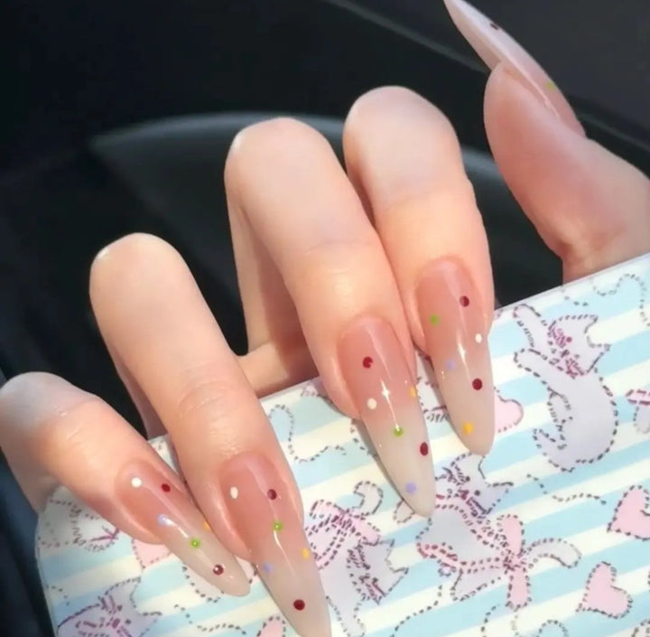 Creative Floral Design Press-On Nails