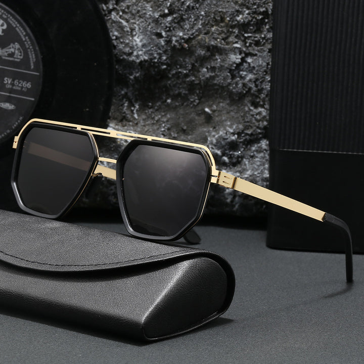 Ladies stylish octagonal sunglasses with stylish frame Stornfield