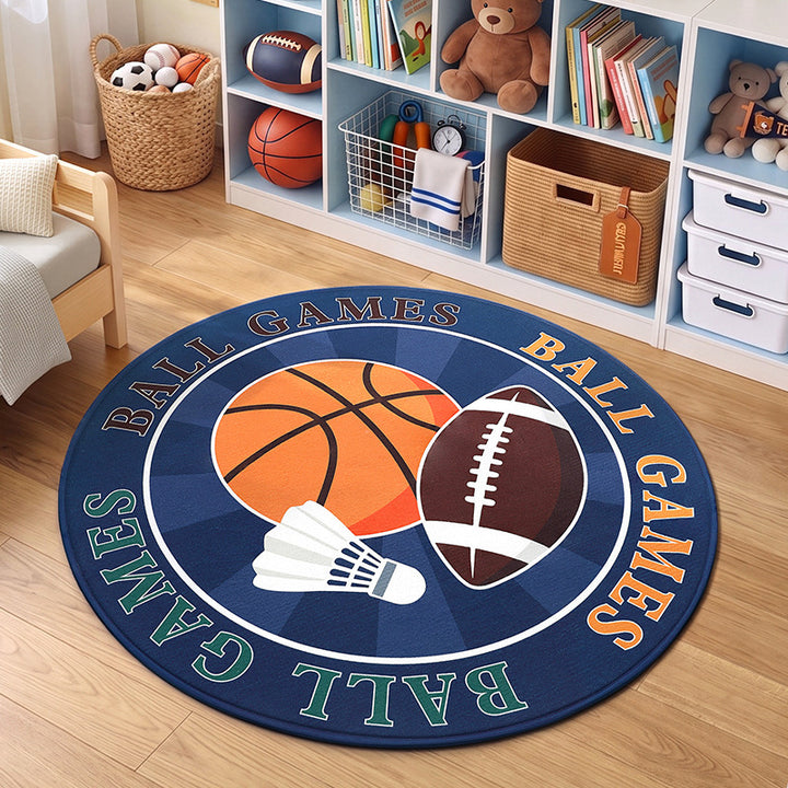 Sports-Themed Area Rug