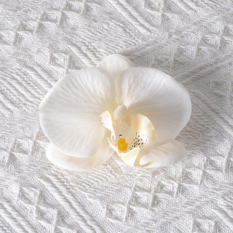 Artificial Orchid Hair Clip