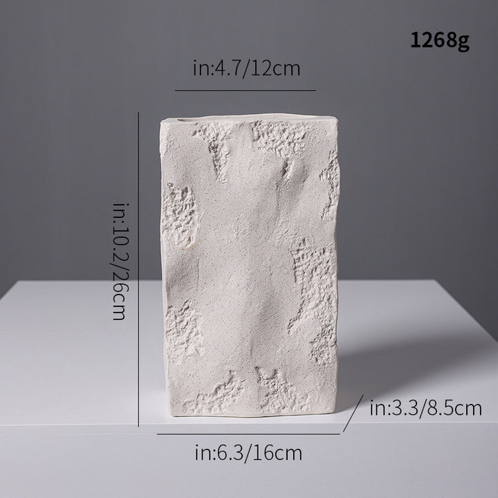Decorative Textured Ceramic Vase