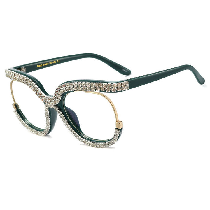 Ladies Glamorous Designer Sunglasses with Sparkling Frame Stornfield