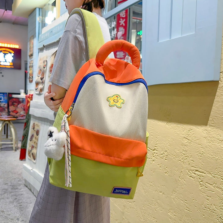 Fun Character Embroidered Backpack Stornfield