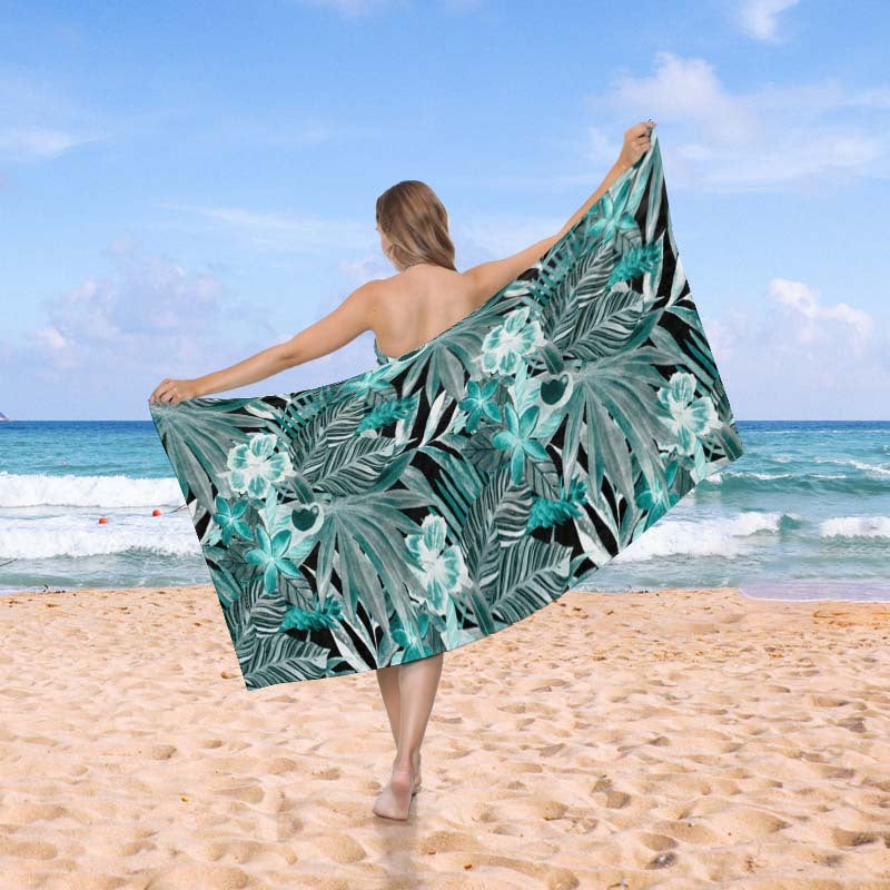 Beach towel in creative wave pattern Stornfield