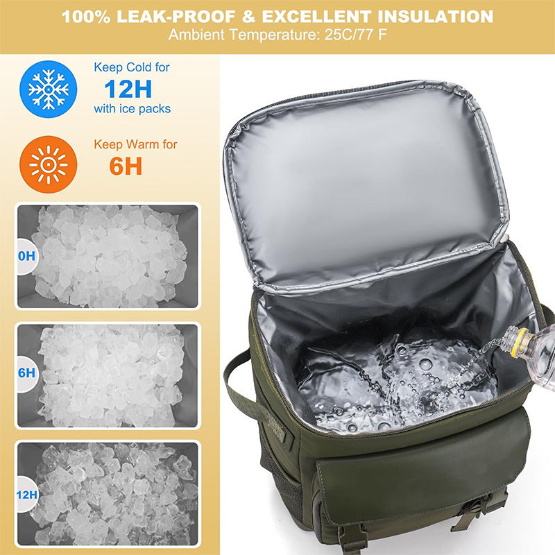 Multifunctional cooler bag backpack with insulated inner compartment Stornfield