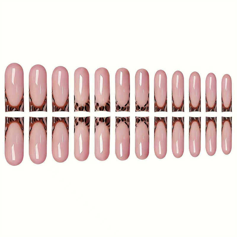 Trendy French Tip Press-On Nail Set Stornfield