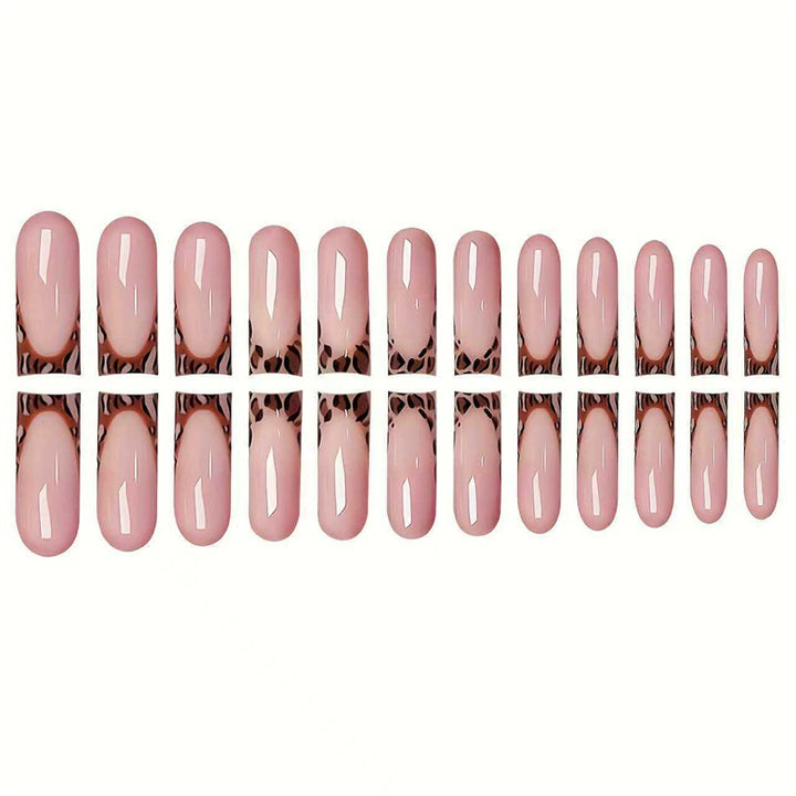 Trendy French Tip Press-On Nail Set Stornfield