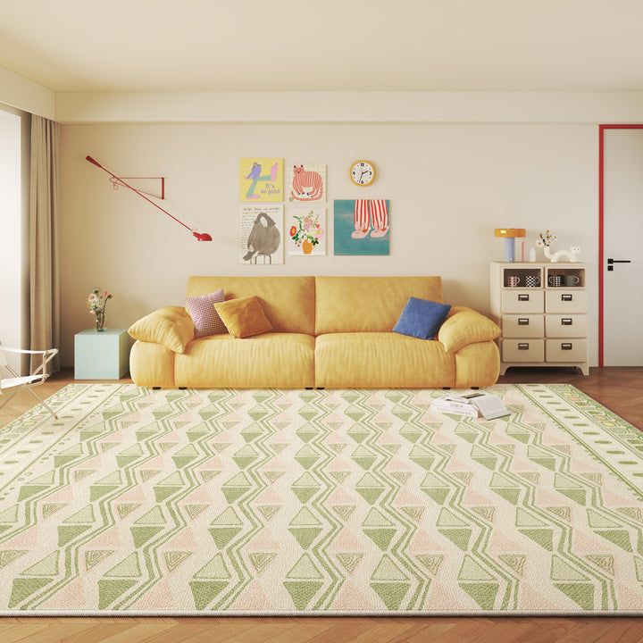 Vintage-Inspired Geometric Area Rug Stornfield