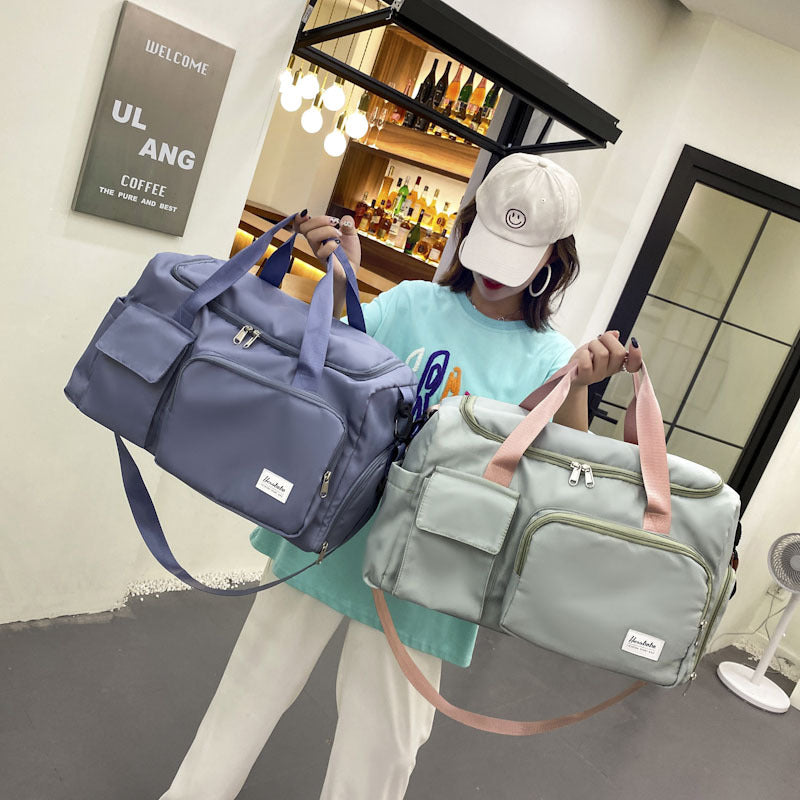 Spacious Multi-Pocket Sports Duffel Bag Stornfield