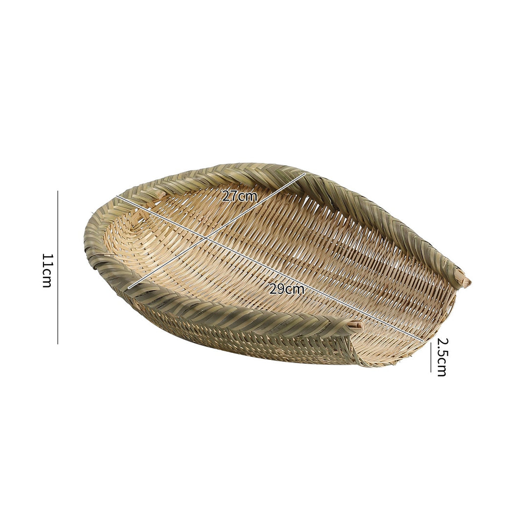 Oval Handwoven Storage Basket Stornfield