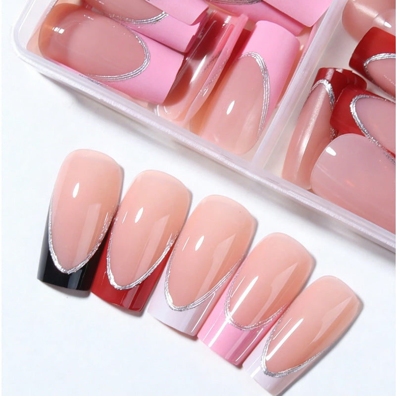 Acrylic nail set with elegant and versatile designs Stornfield