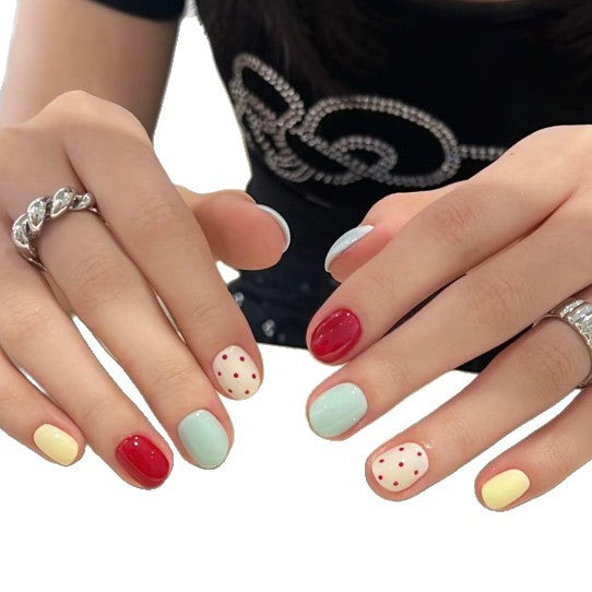 Glossy Ombre Press-On Nails Set Stornfield