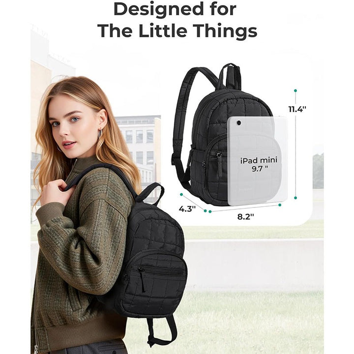 Quilted Compact Backpack Stornfield