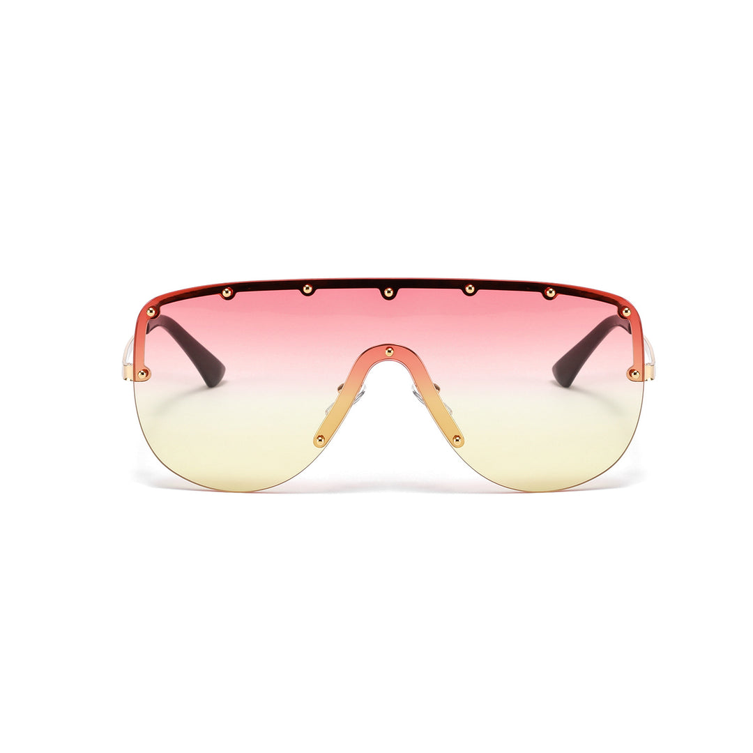 Women futuristic oversized sunglasses Stornfield