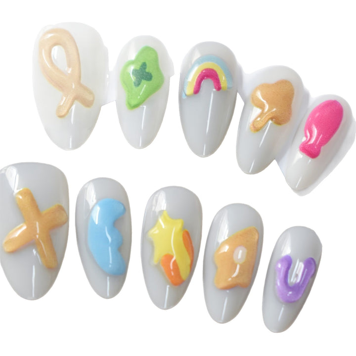 Artistic Gel Nail Art Design Stornfield