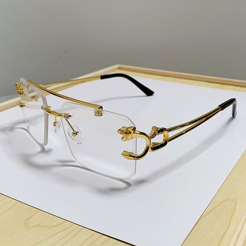 Women's glasses with extravagant frame and luxurious accents Stornfield