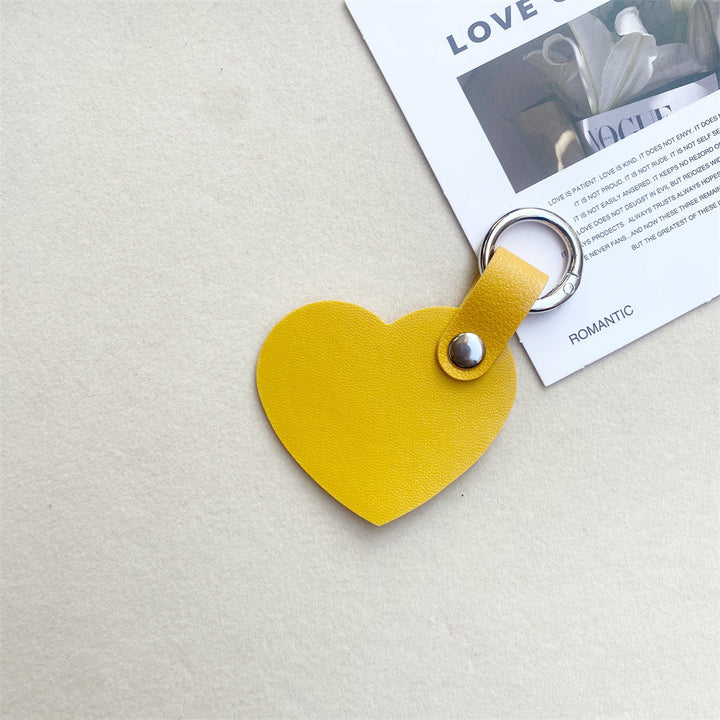 Leather Heart-Shaped Keychain Stornfield