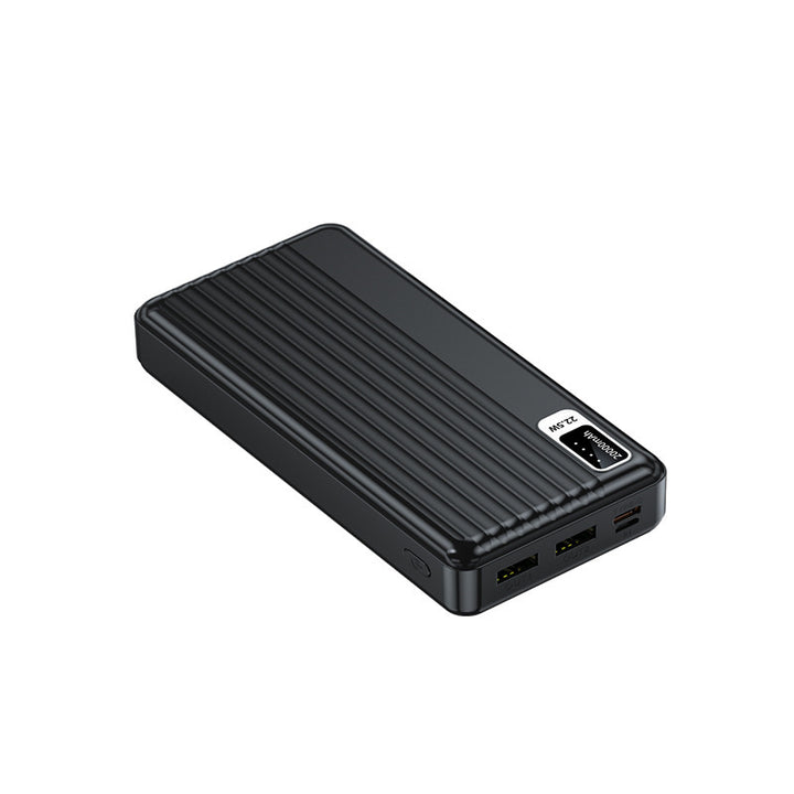 High-performance power bank with multifunctional USB-C connection and intelligent fast charging Stornfield