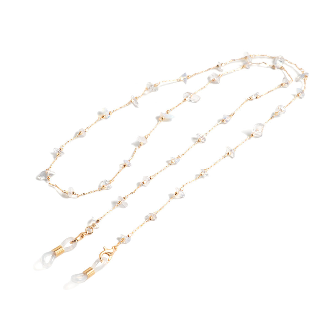 Delicate Gemstone Bead Eyewear Chain Stornfield