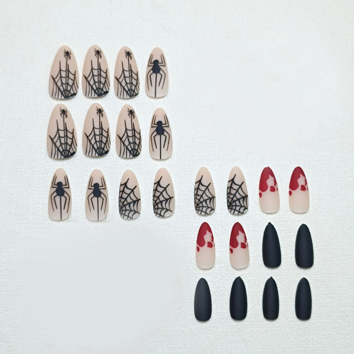 Artistic Halloween-Themed Press-On Nails Stornfield 1789805088