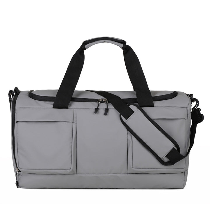 Sporty multifunctional duffel bag with insulated compartment and comfortable carrying system Stornfield