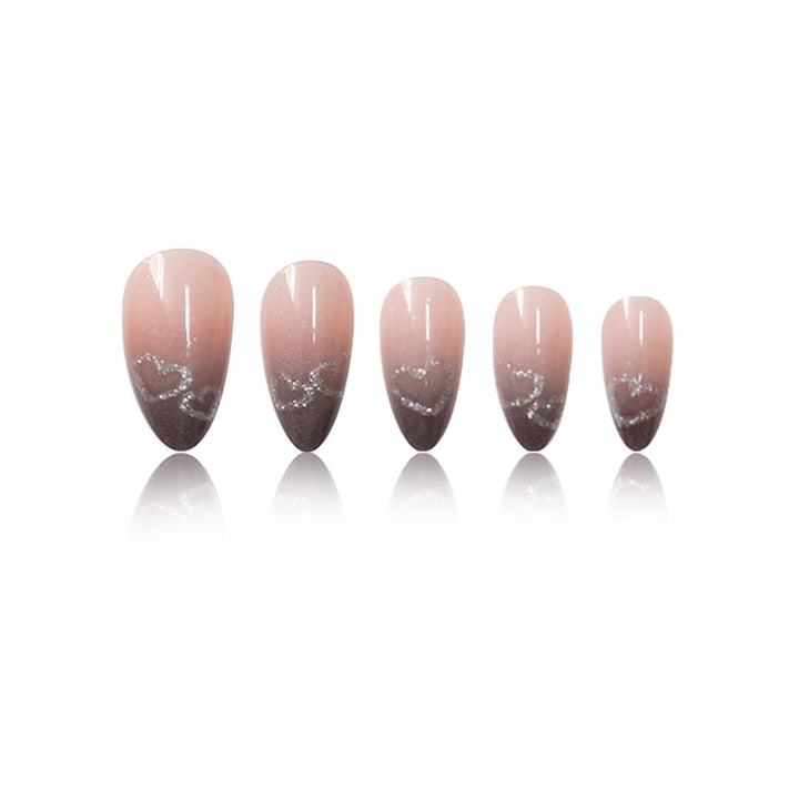 Rhinestone-Embellished Stiletto Press-On Nail Set Stornfield