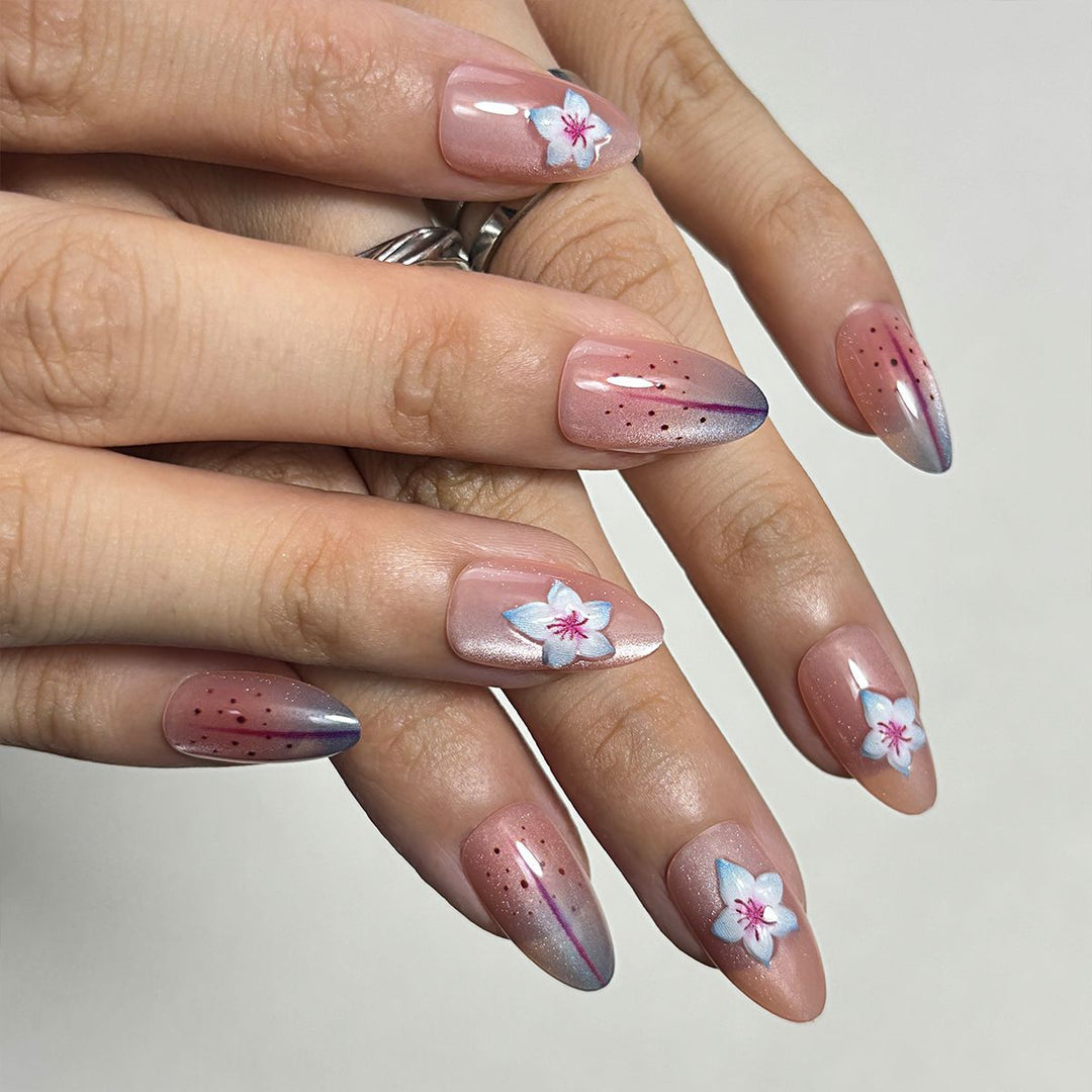 Artistic Press-On Nail Set with All-Size Coverage Stornfield