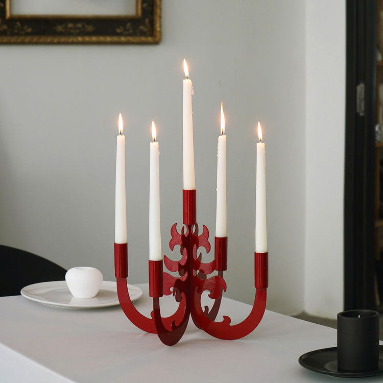 Ornate Metal Candle Holder