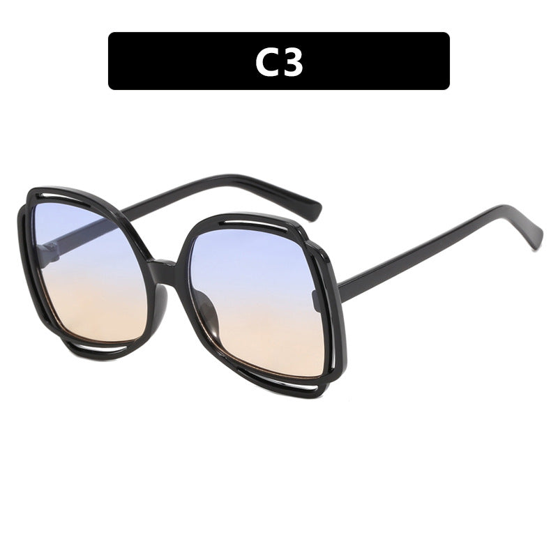 Women's oversized sunglasses in stylish retro design Stornfield