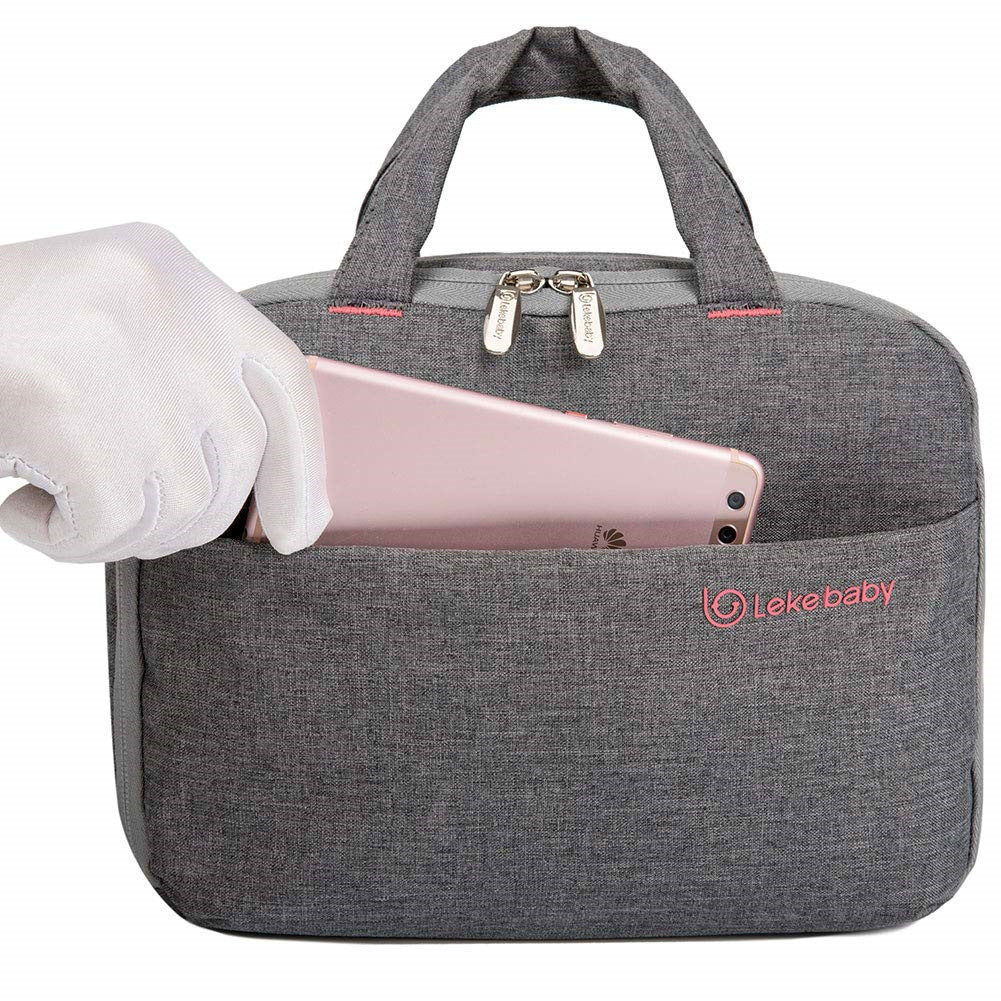 Unisex cooler bag with two opening types and insulating interior Stornfield