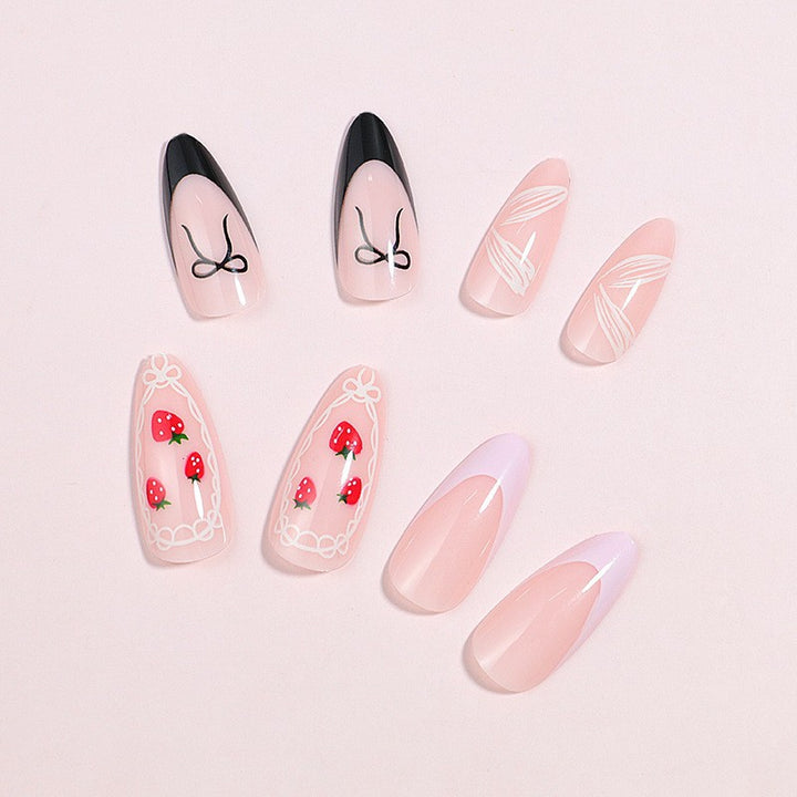 Artistic Press-On Nail Set Stornfield