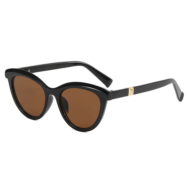 Ladies elegant Cat-Eye sunglasses with stylish metal frame Stornfield