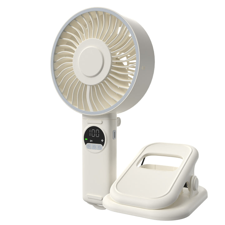 Unisex Compact Rechargeable High-Velocity Hand Fan Stornfield