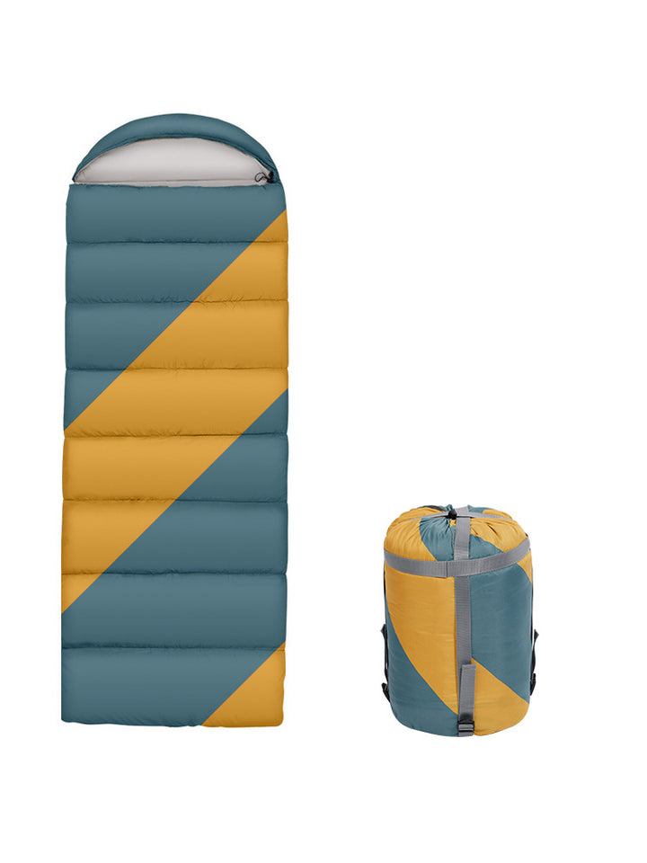 High-quality and warm sleeping bag with headrest Stornfield