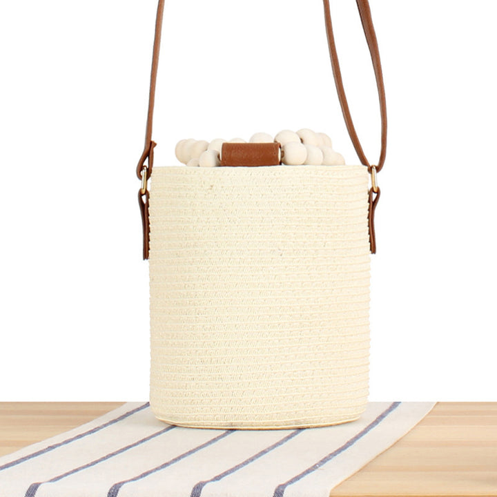Handbag Made of Woven Natural Material Stornfield