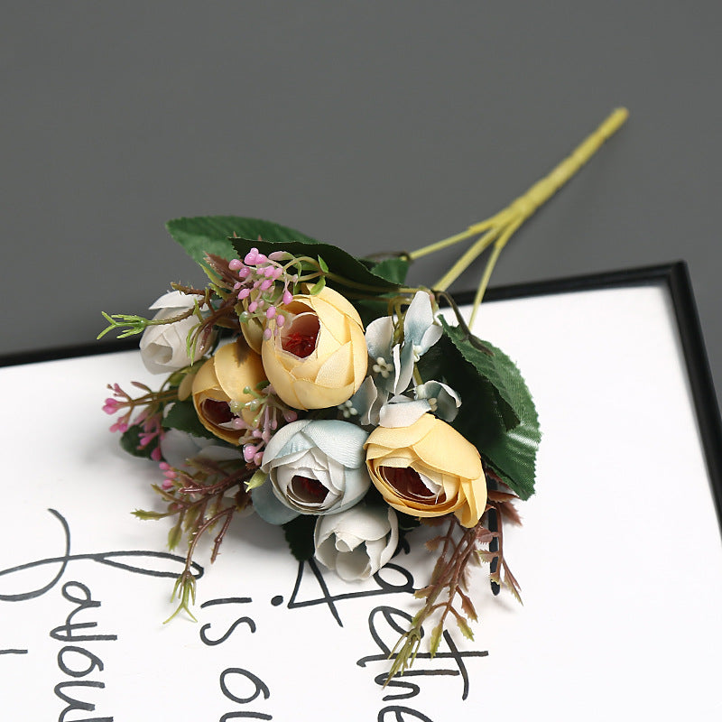 Realistic Faux Rose Bouquet