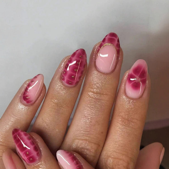 Artistic Press-On Nail Set Stornfield