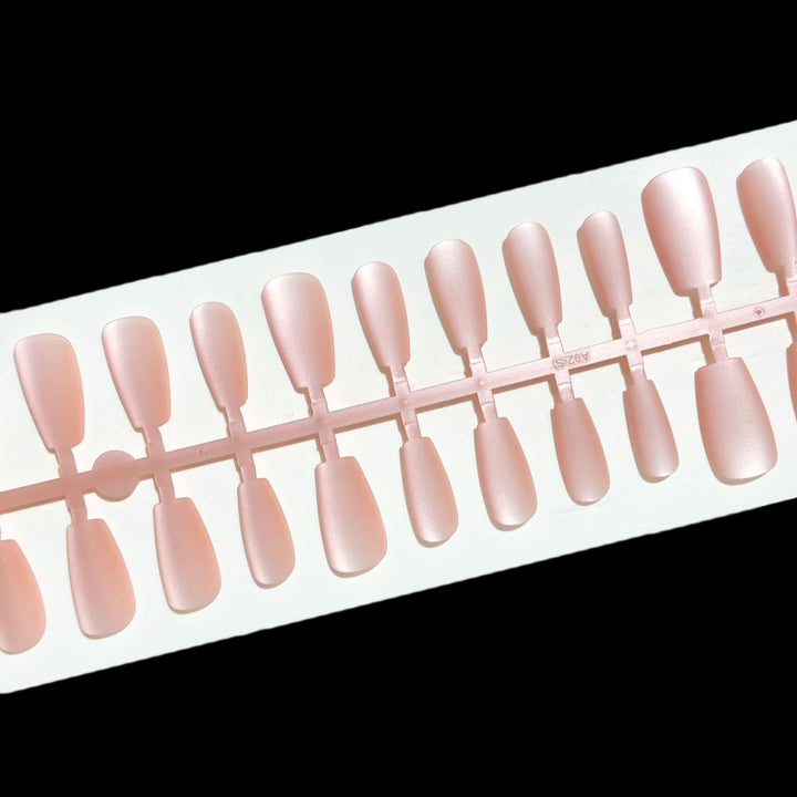 Matte Finish Press-On Nail Set