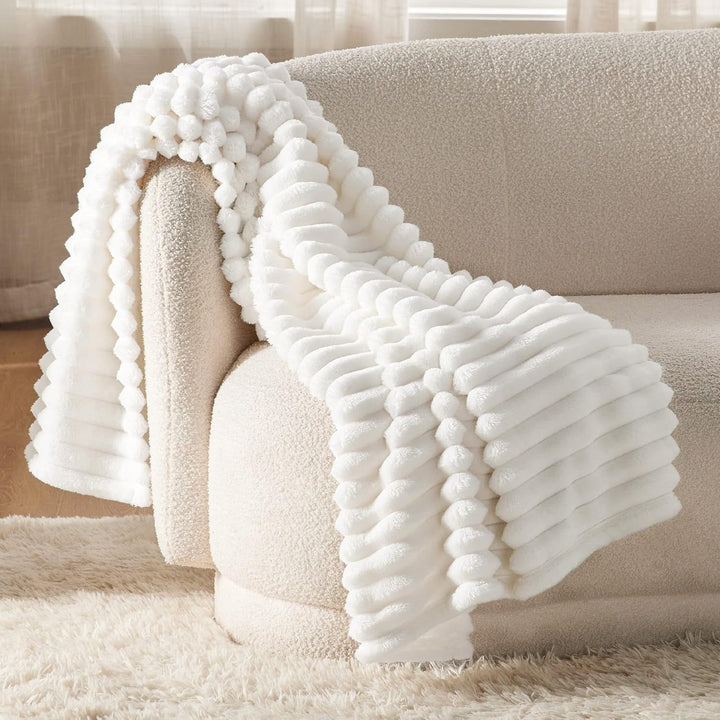 Cozy Plush Throw Blanket Stornfield