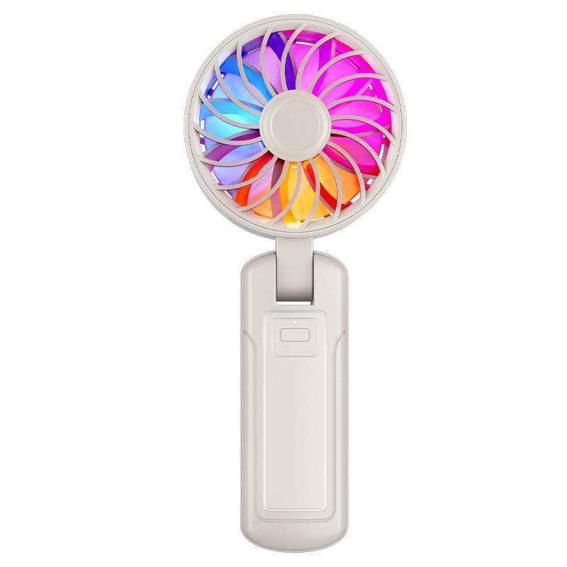 Women's wearable LED fan with ergonomic design Stornfield