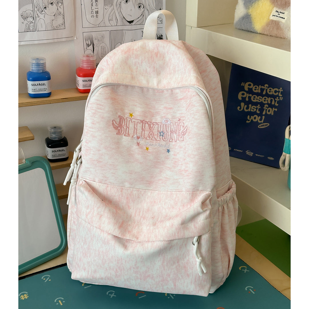 Casual Canvas Backpack with Keychain Stornfield