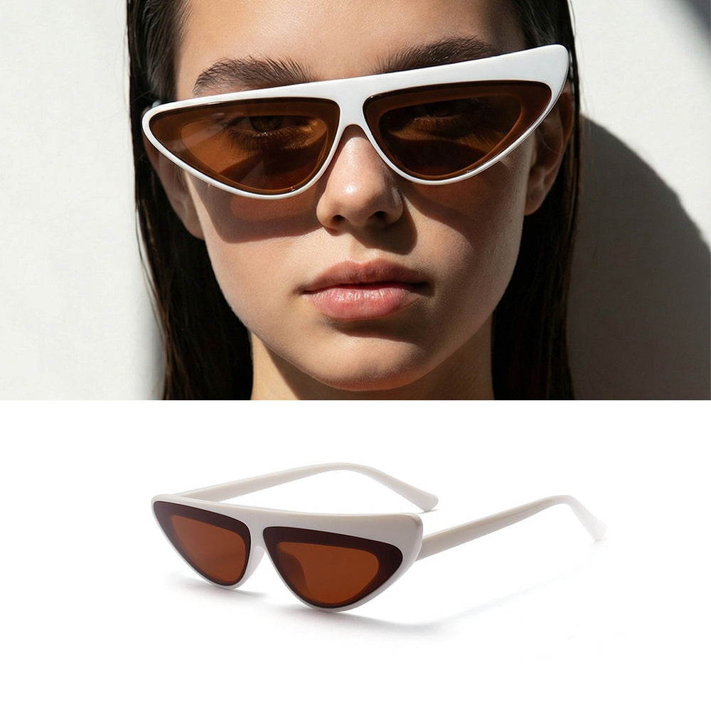 Women Cat-Eye Sunglasses with trendy asymmetrical design Stornfield