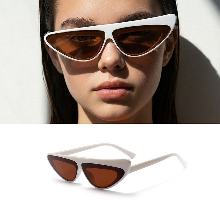 Women Cat-Eye Sunglasses with trendy asymmetrical design Stornfield