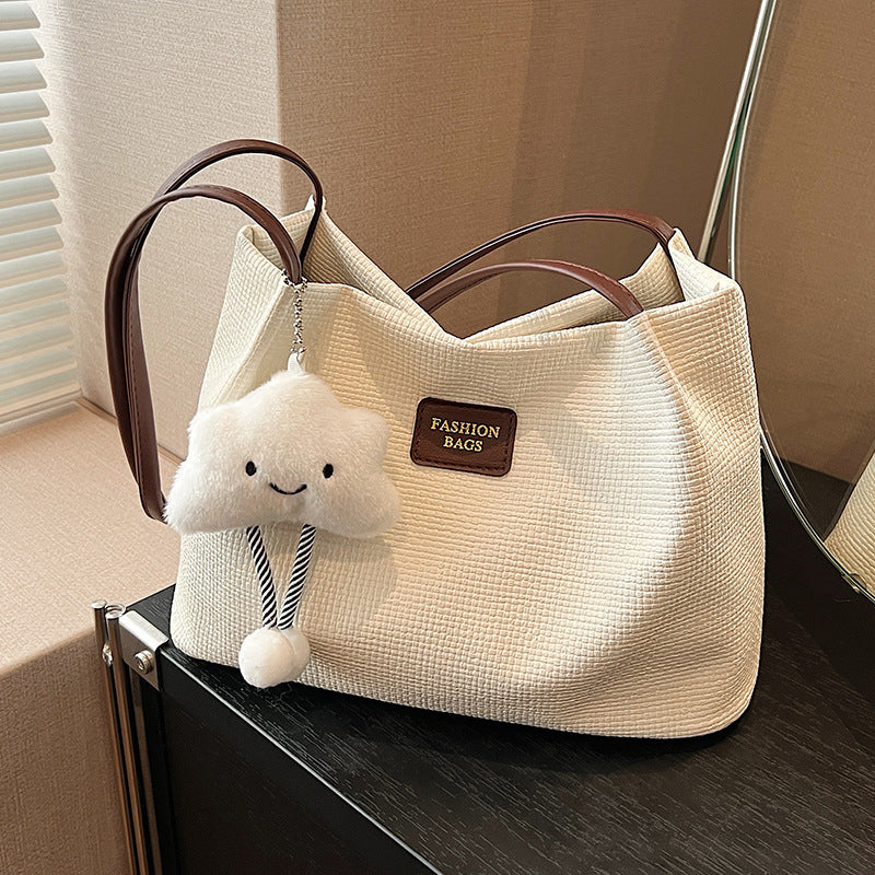 Textured Tote Bag