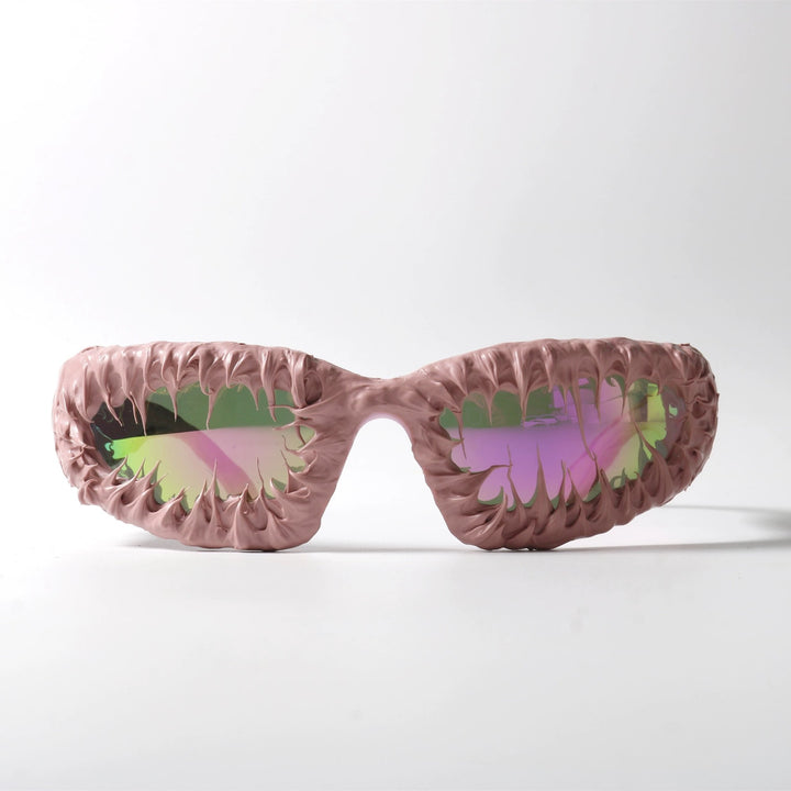 Women's creative design sunglasses with unique structured frame Stornfield